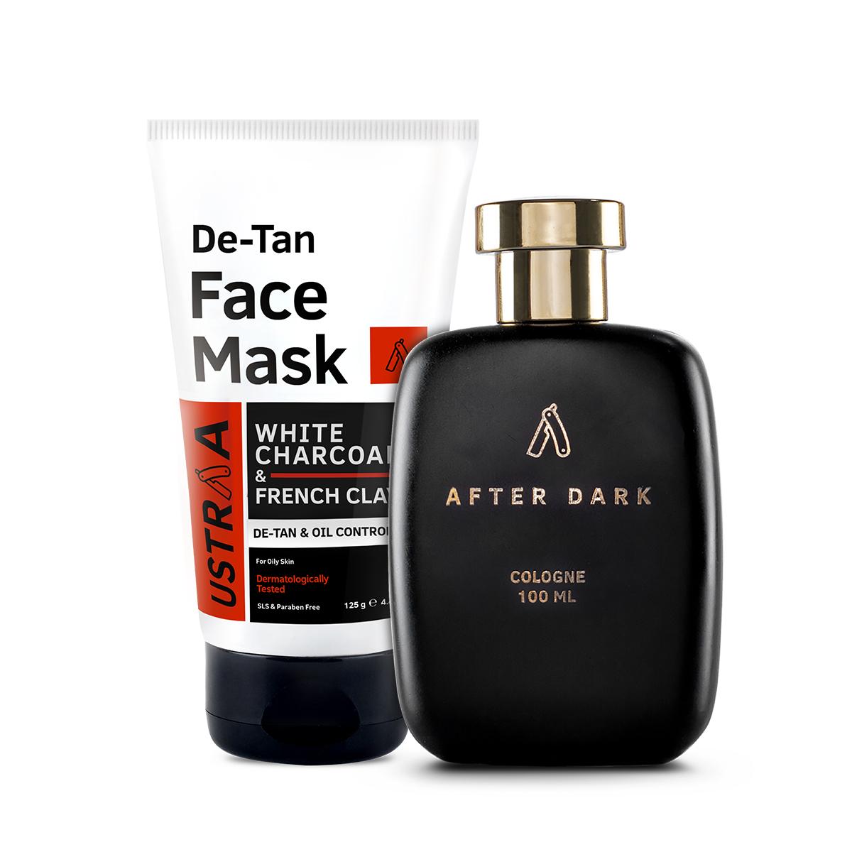 Face Mask - Oily Skin & After Dark Cologne - 100 ml - Perfume for Men