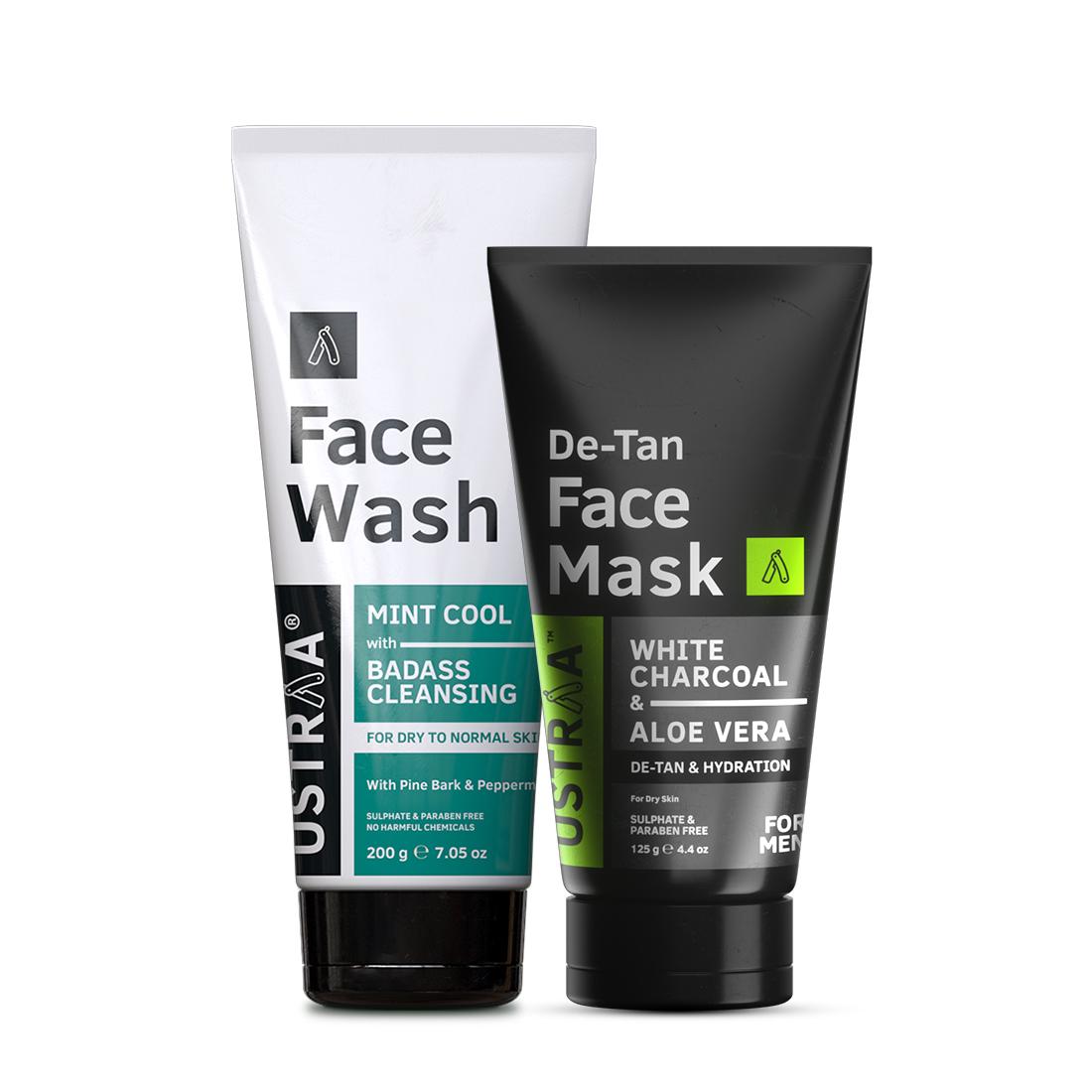 Face Wash Dry Skin & Face Mask Dry Skin