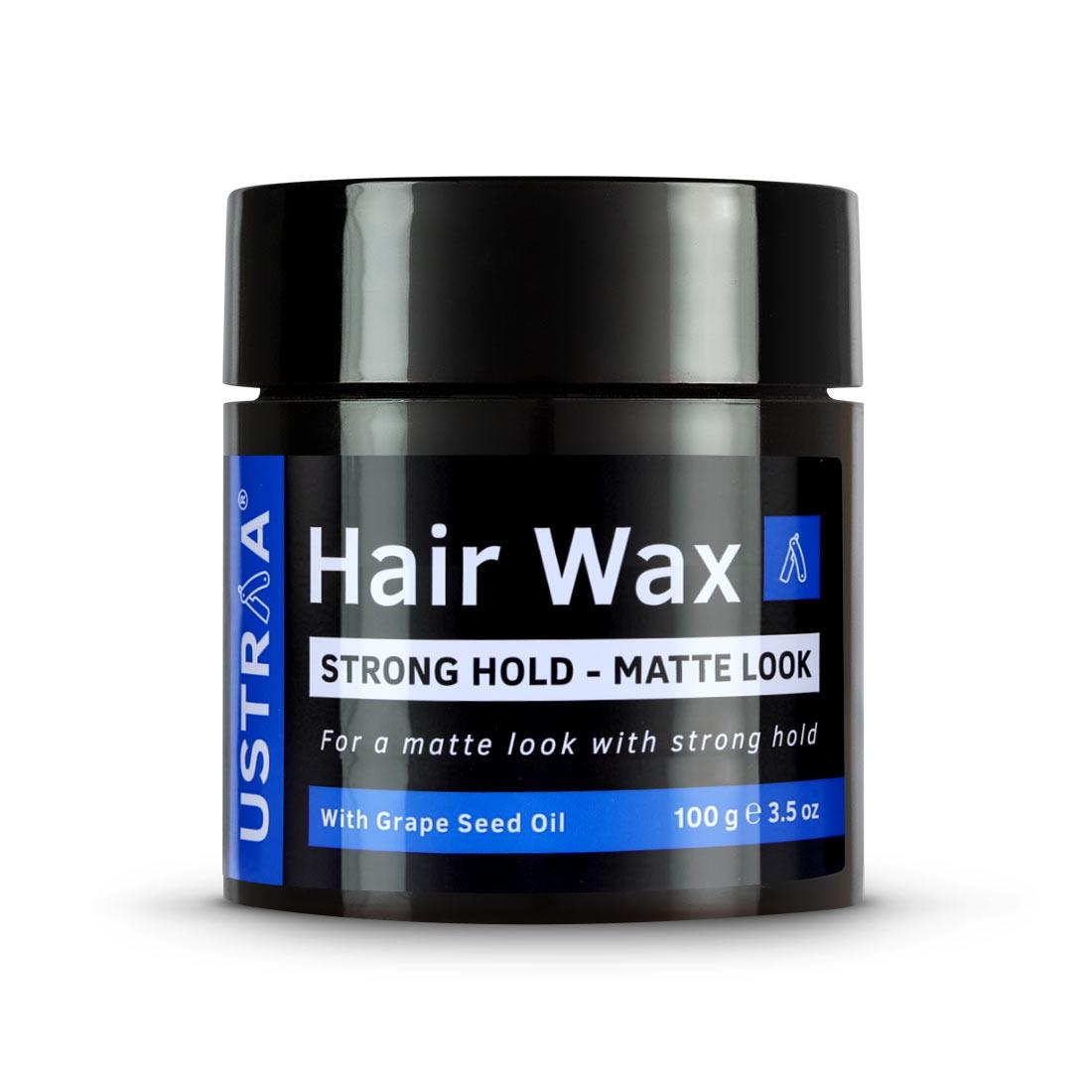 Strong Hold with Matte Look | No Harmful Chemicals |Hair Wax Matte Look  |Ustraa
