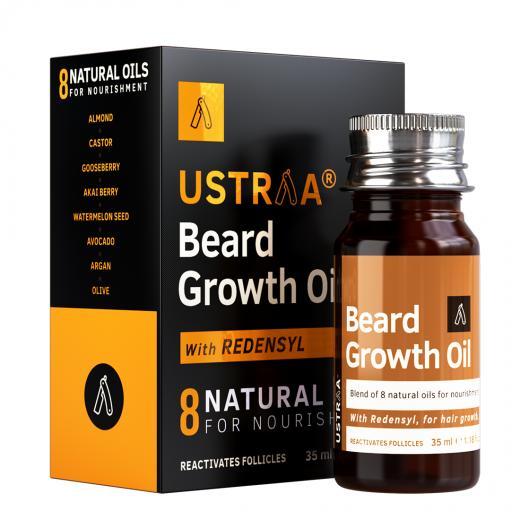 Ustraa Beard Growth Oil - Best Beard Oil for Men Online in India