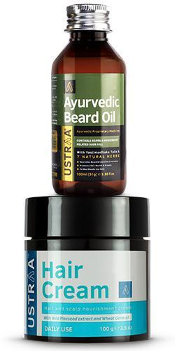 Ayurvedic Beard Oil & Hair Cream