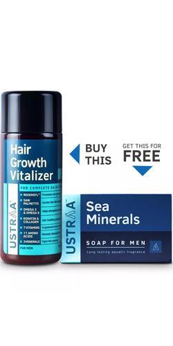 Hair Growth Vitalizer |Get Deo Soap Free| Ustraa