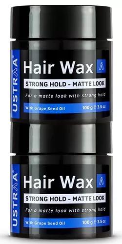 2X babaria Cera Mate, Matte Finish Molding Hair Wax Ultra-strong hold (100  ml)