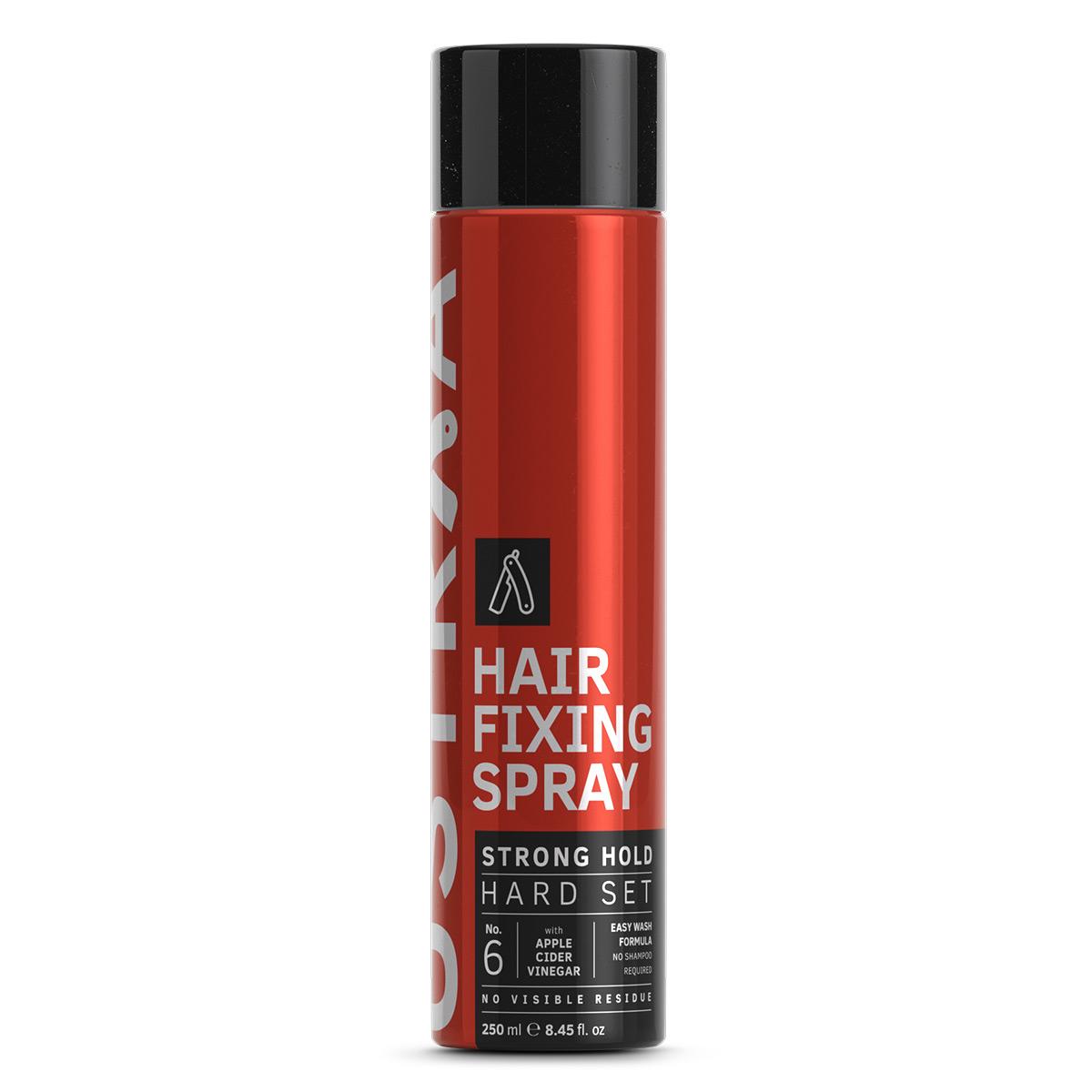 Ustraa Hair Fixing Spray For Men (250ml) | A Long Lasting Hair Spray with Extreme Hold