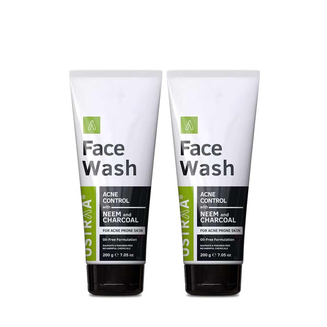 Face Wash Acne Control - With Neem & Charcoal -Set of 2