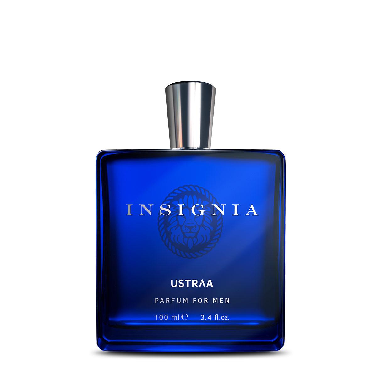 Ustraa Insignia Perfume for Men - 100 ml - A high end perfume with a crisp and woody trail 