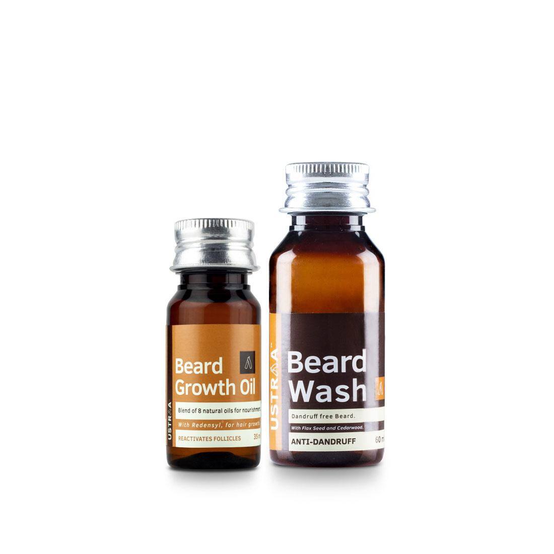 Beard Growth Oil & Beard Wash Anti dandruff