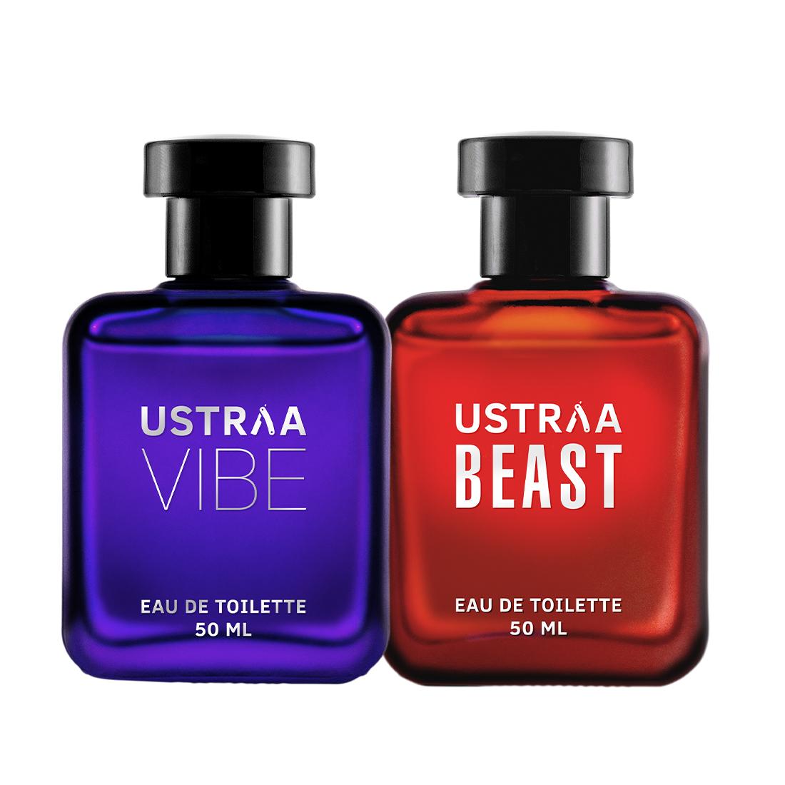 EDT Vibe & Beast - Set of 2 - Perfume for Men - 50ml each