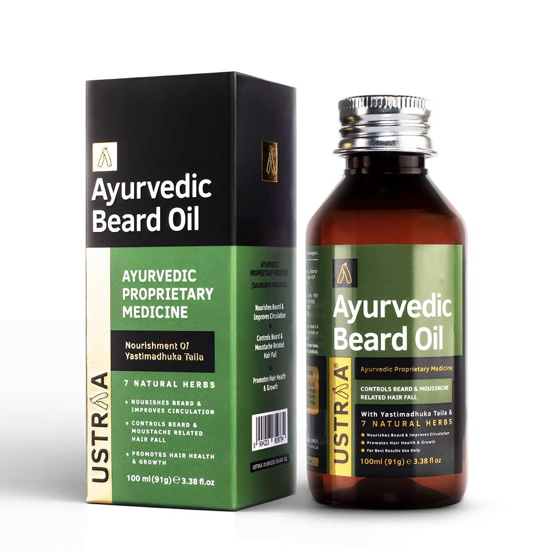 Ayurvedic Beard Growth Oil- 100 ml