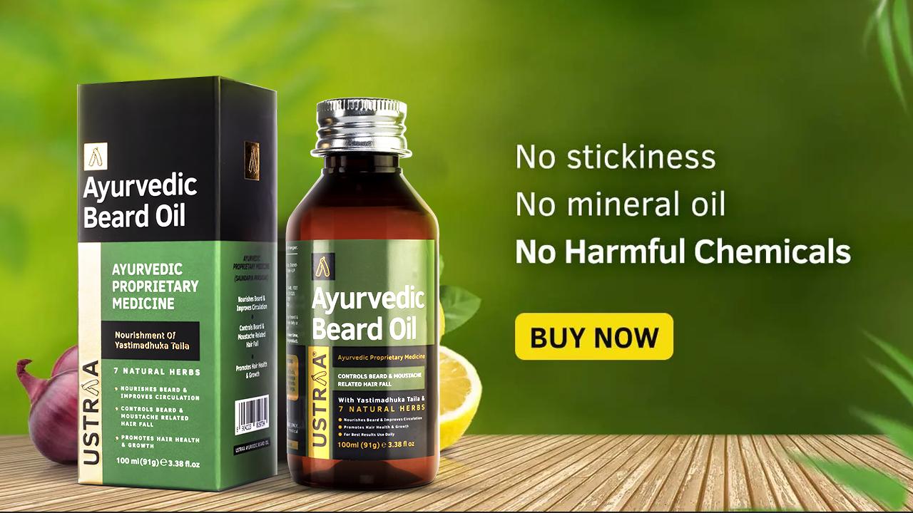 Ayurvedic Hair Oil For Men Online | Ustraa