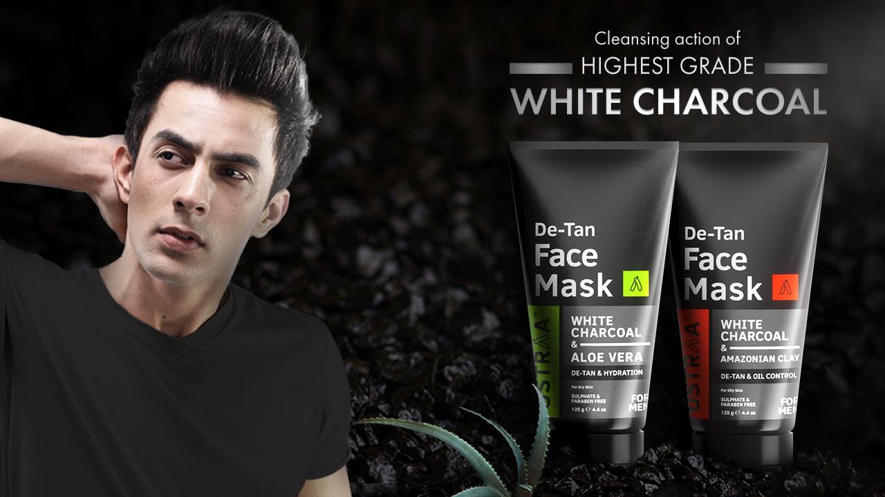 de tan face mask for men